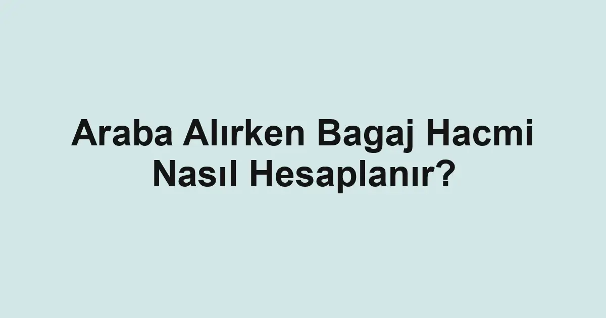 ikinci el araba