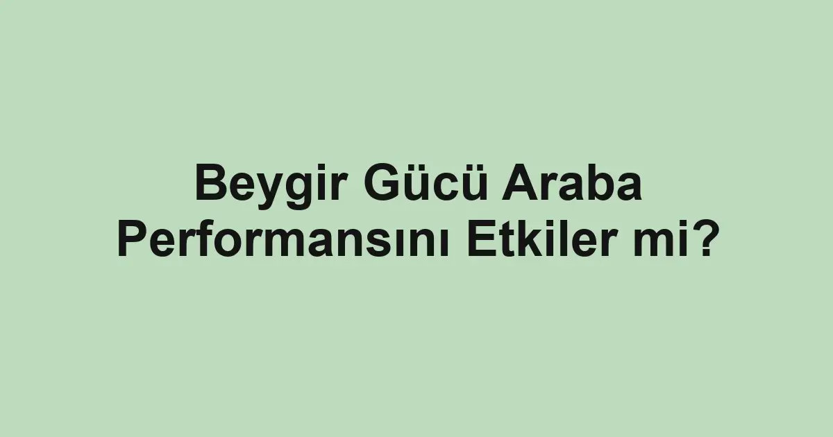 ikinci el araba