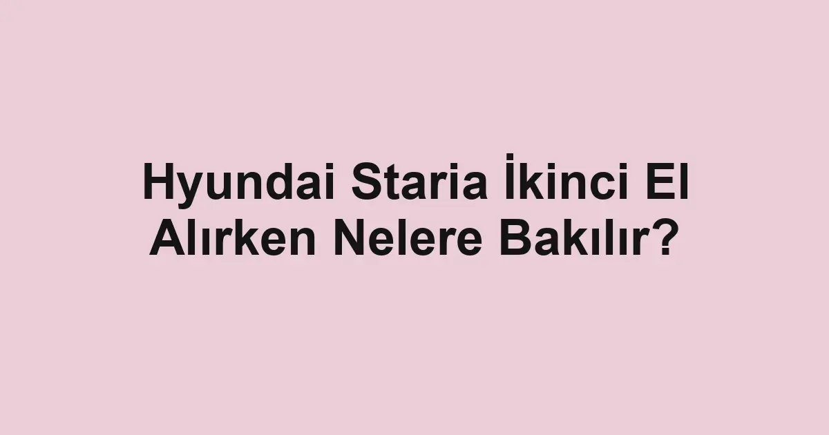 ikinci el araba