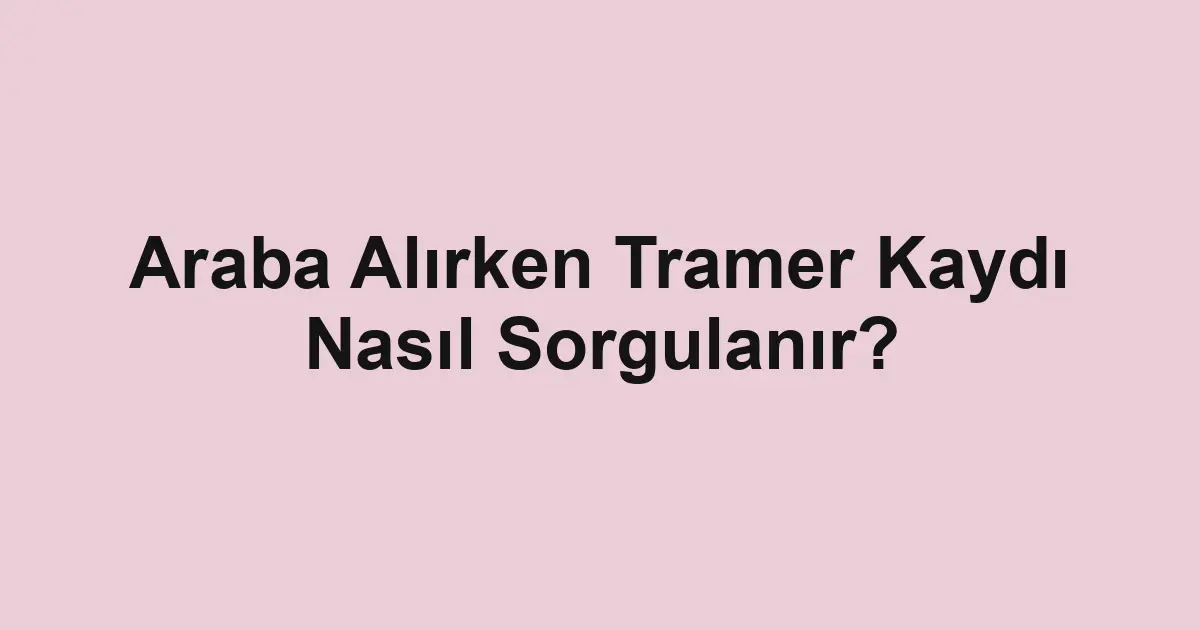 ikinci el araba