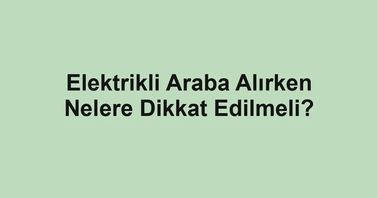ikinci el araba