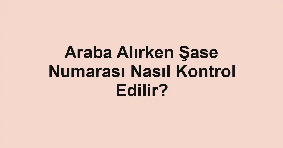 ikinci el araba