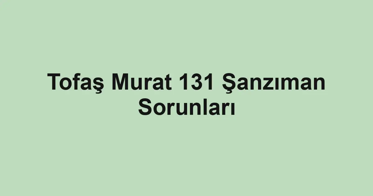ikinci el araba