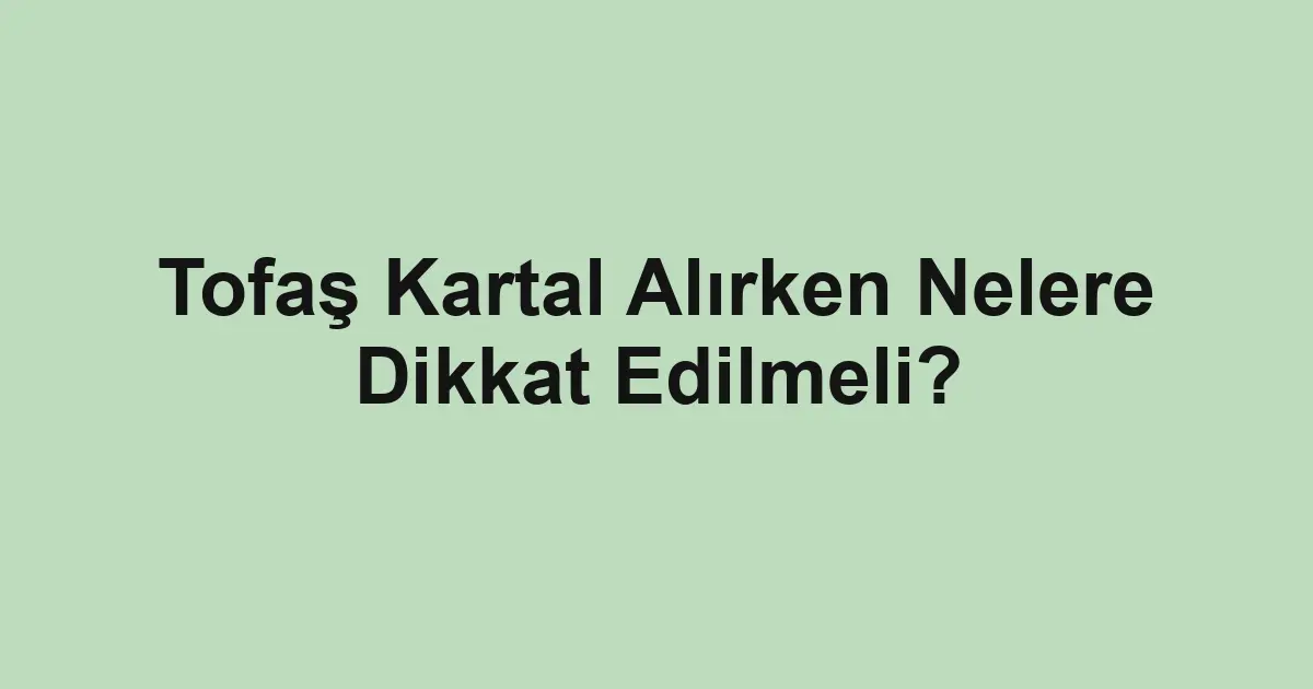 ikinci el araba