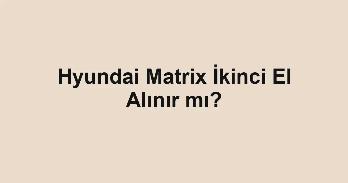 ikinci el araba
