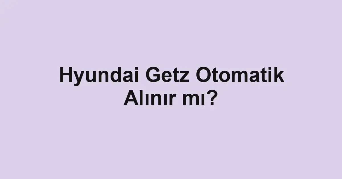 ikinci el araba