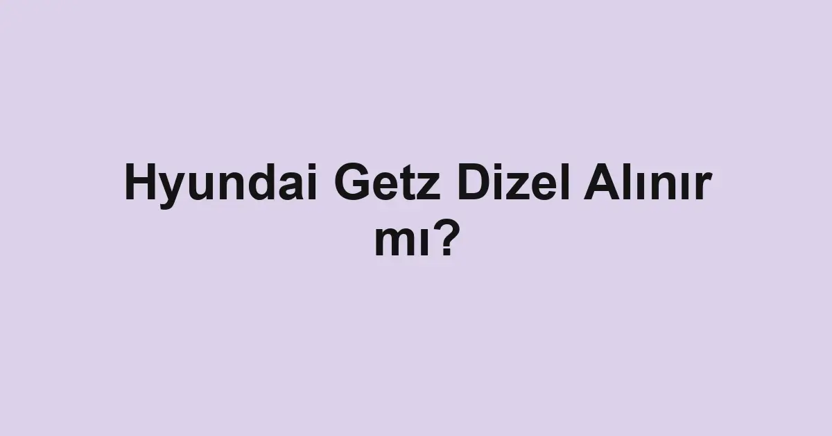ikinci el araba