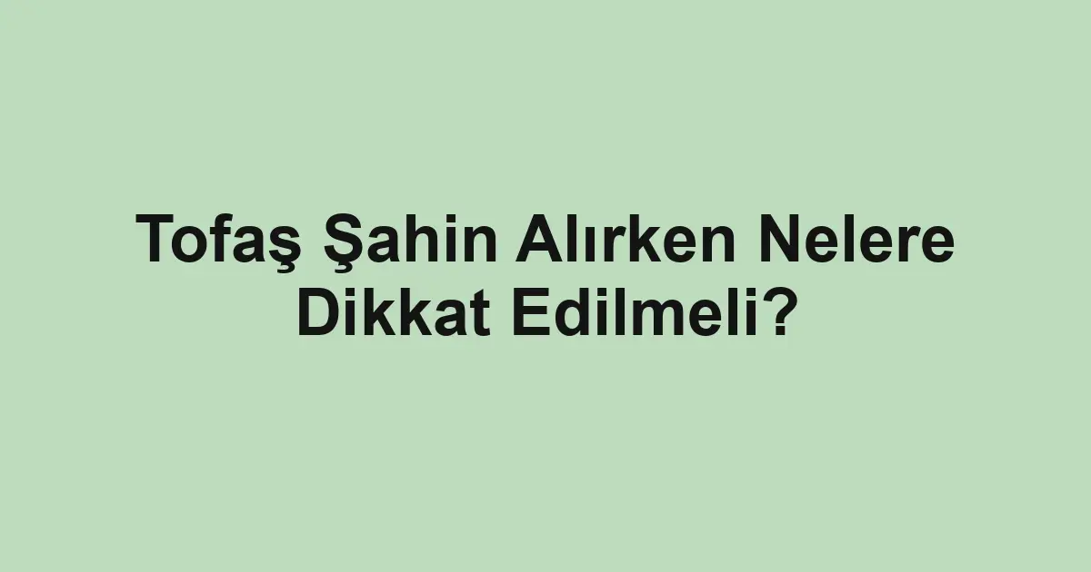 ikinci el araba