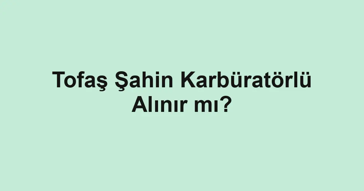 ikinci el araba