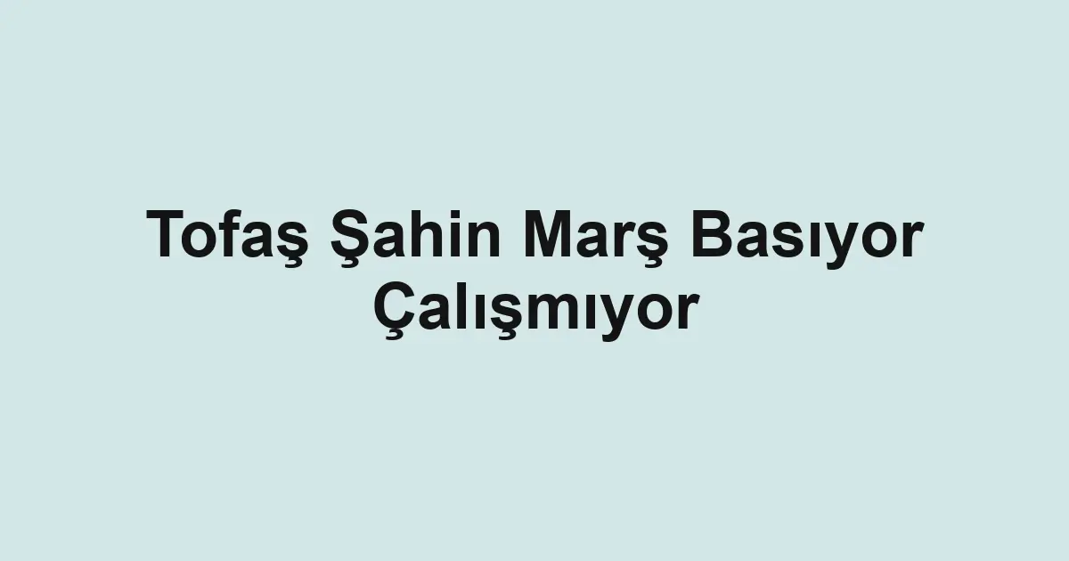 Satılık araba