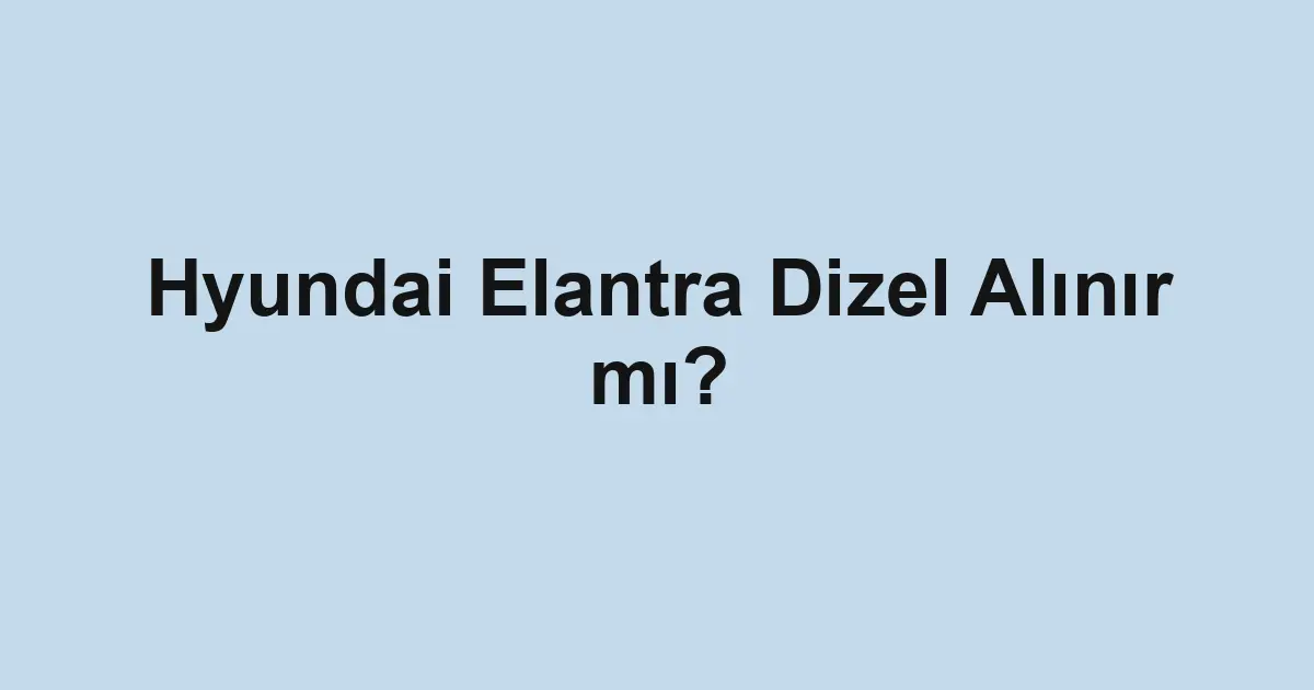 Satılık araba