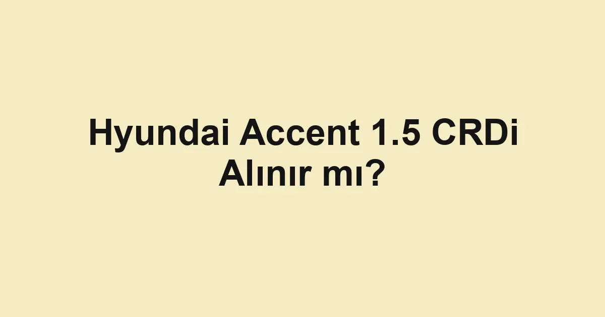Satılık araba