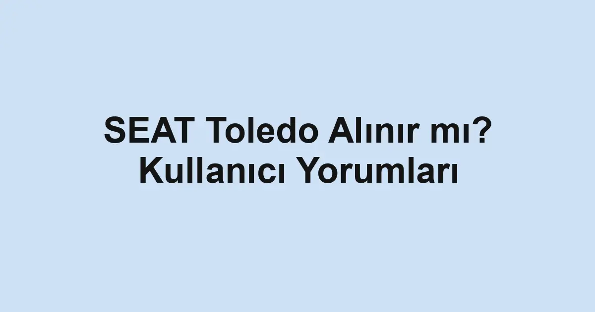 Satılık araba