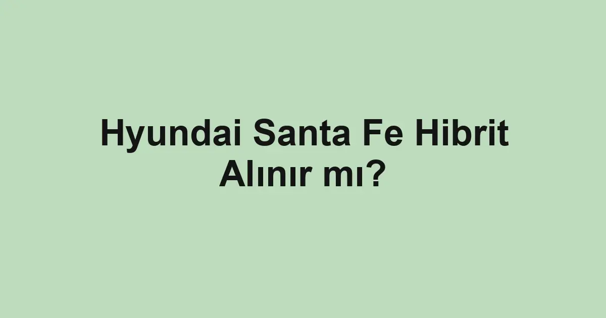 Satılık araba