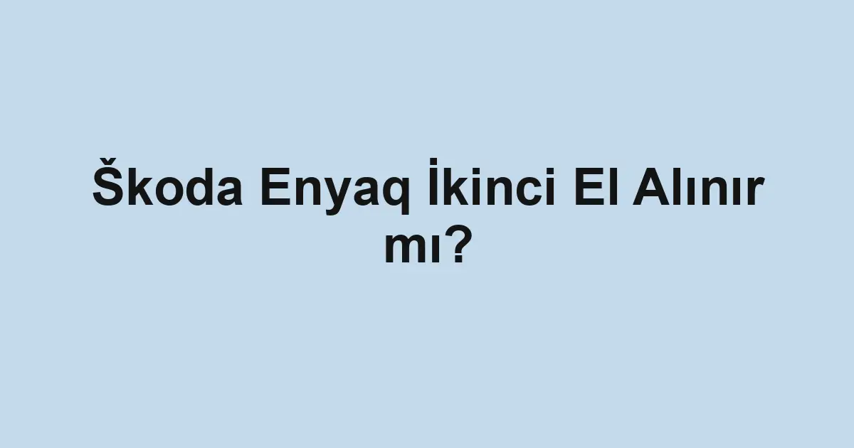 Satılık araba