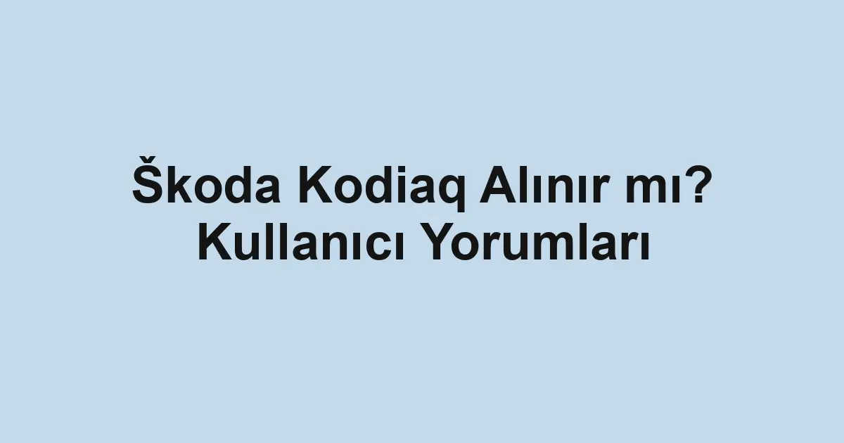 Satılık araba
