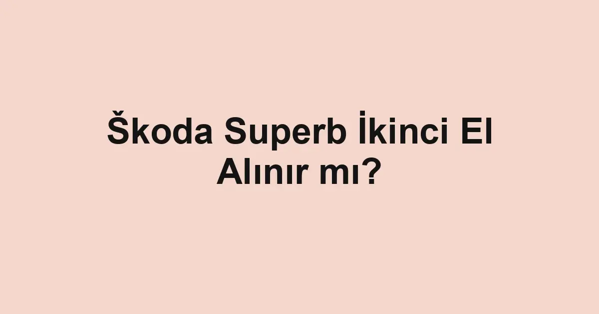 Satılık araba