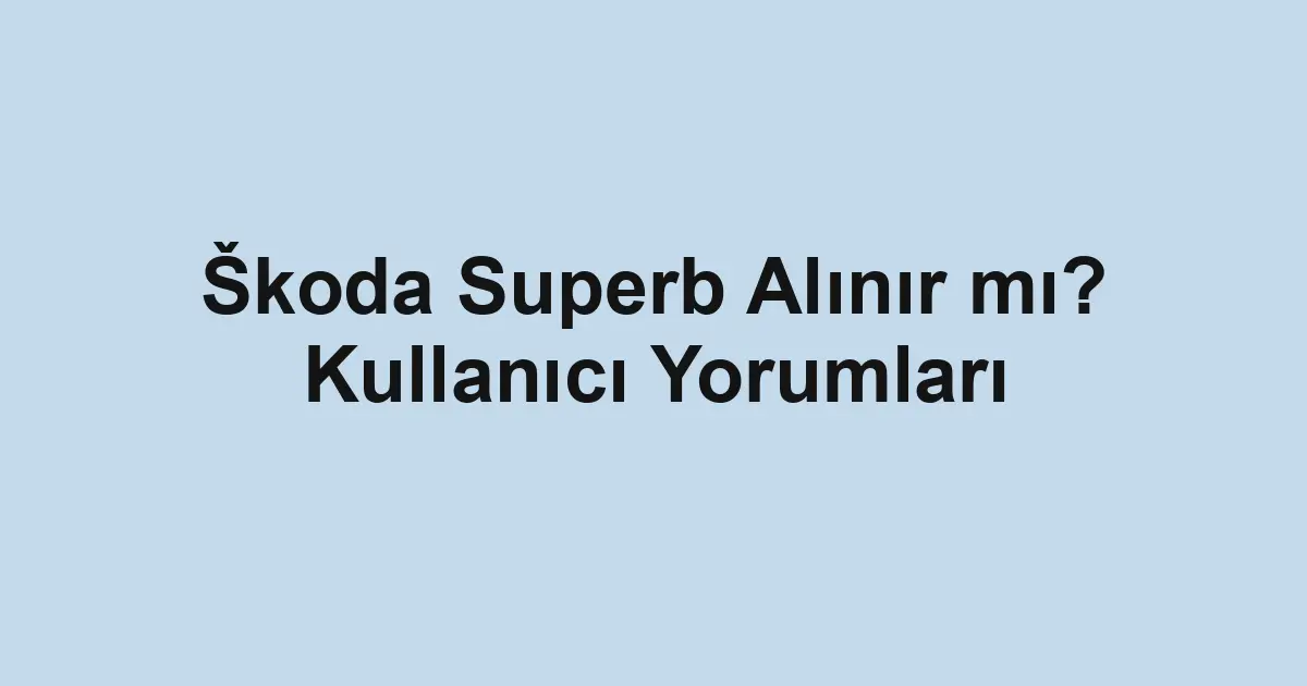 Satılık araba