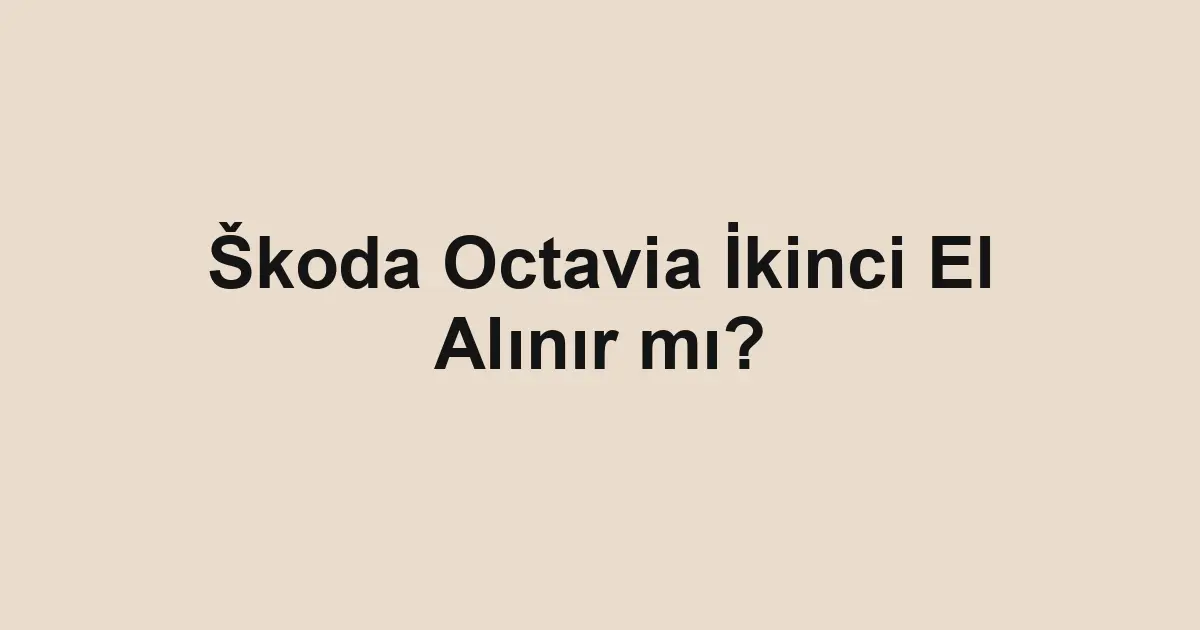 Satılık araba