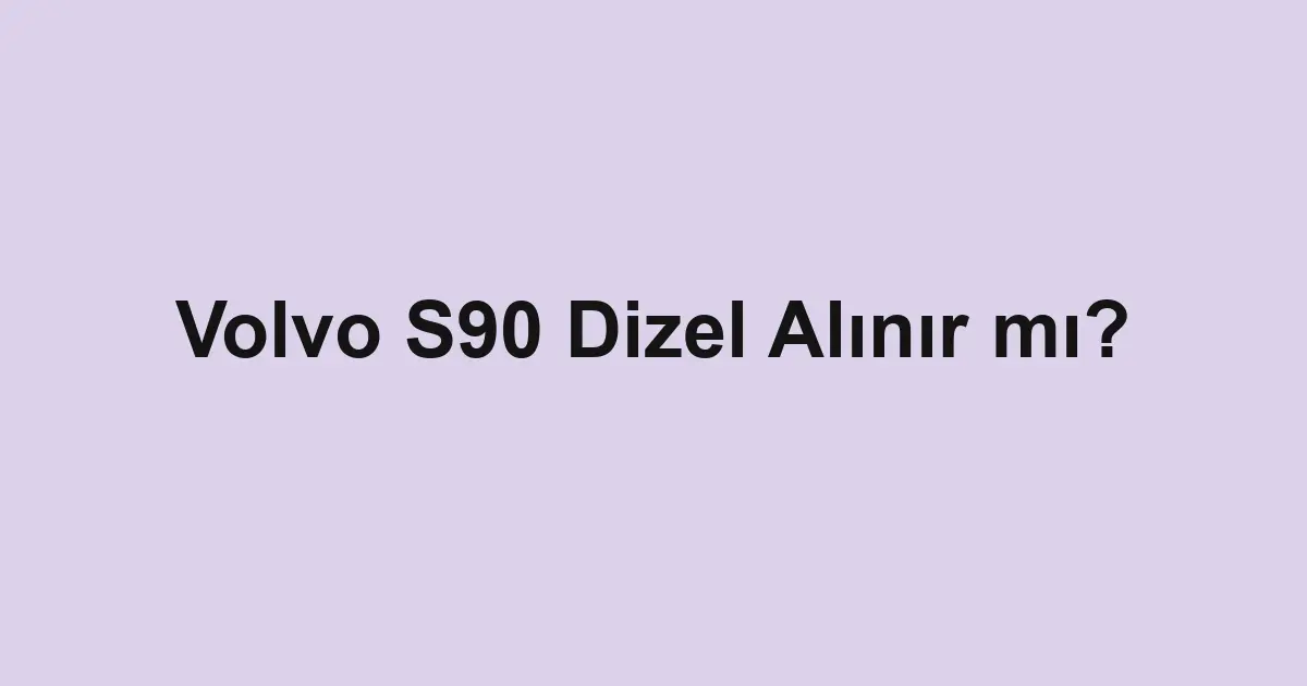 Satılık araba