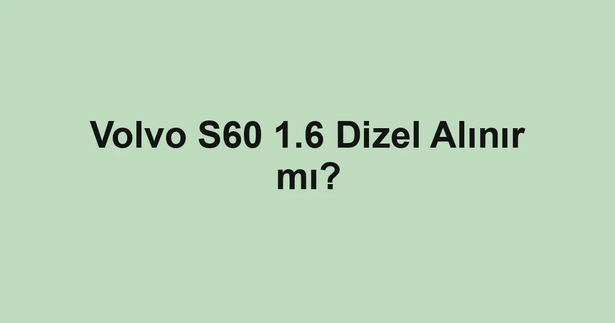 Satılık araba
