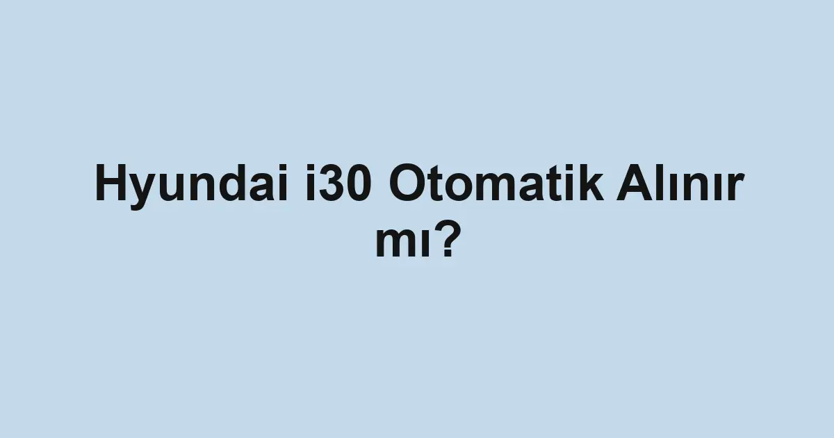 Satılık araba
