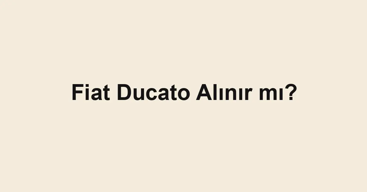 Satılık araba