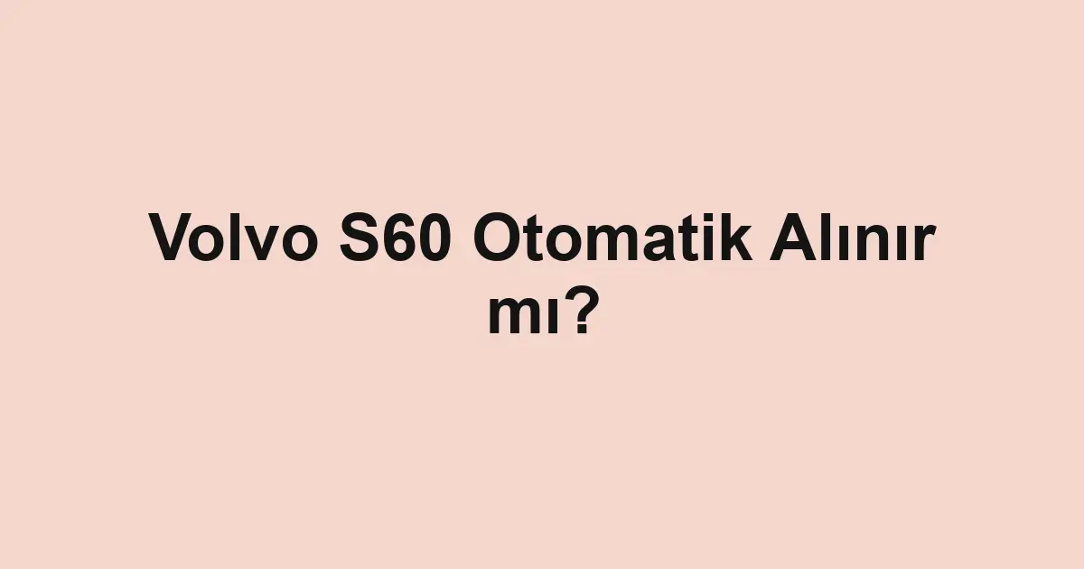 Satılık araba