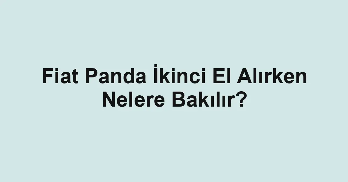 Satılık araba