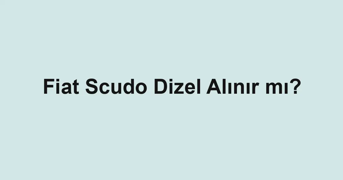 Satılık araba