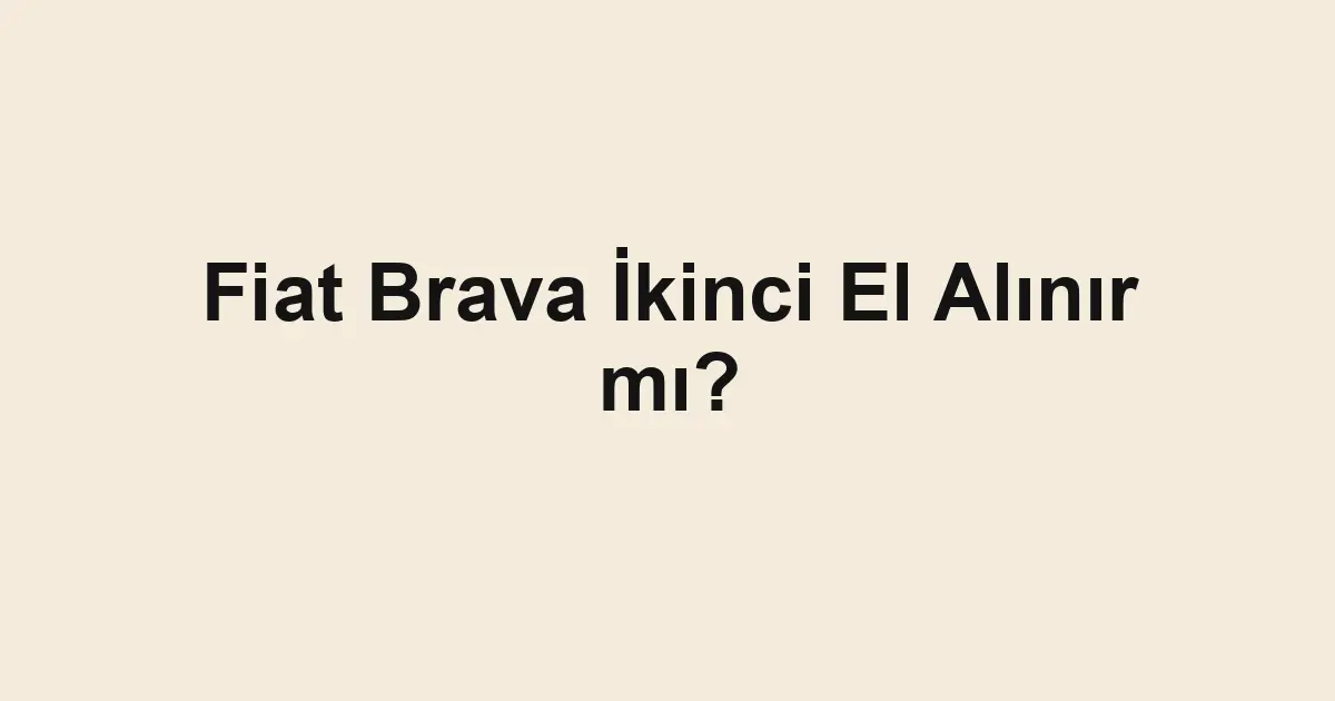 Satılık araba