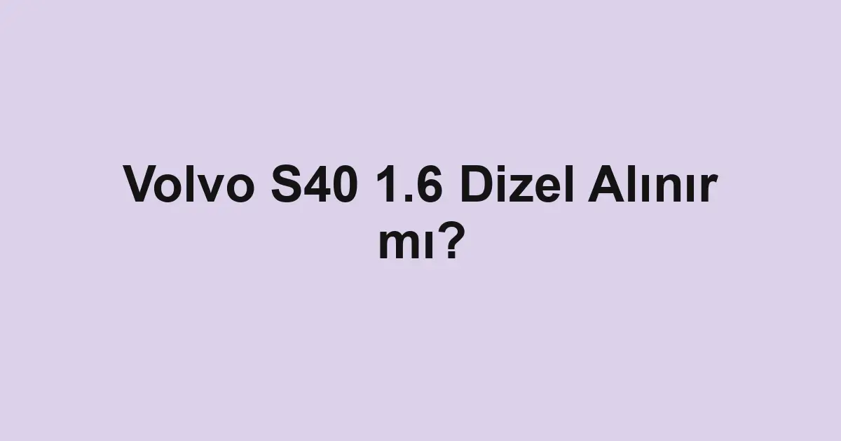 Satılık araba
