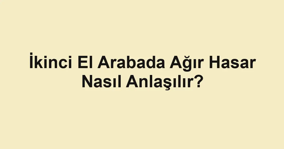 Satılık araba