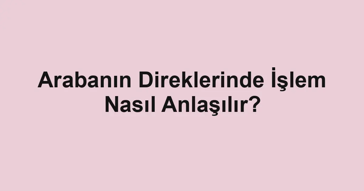 Satılık araba