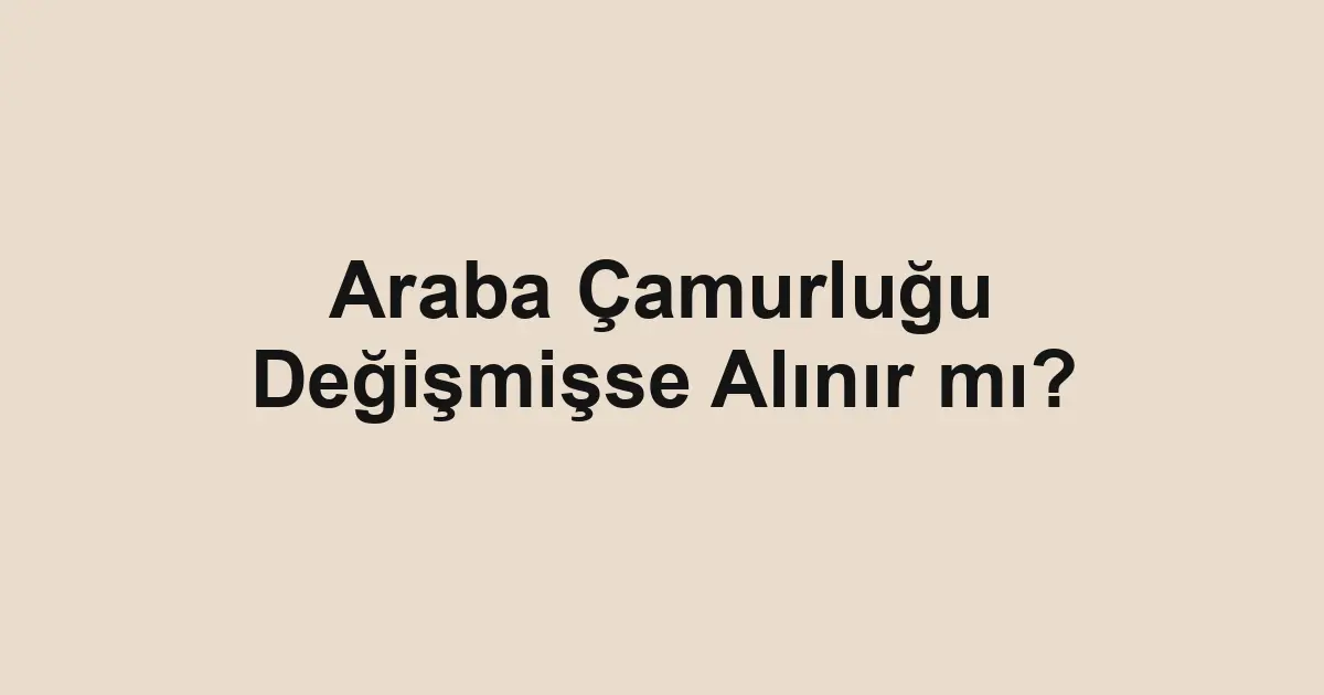 Satılık araba