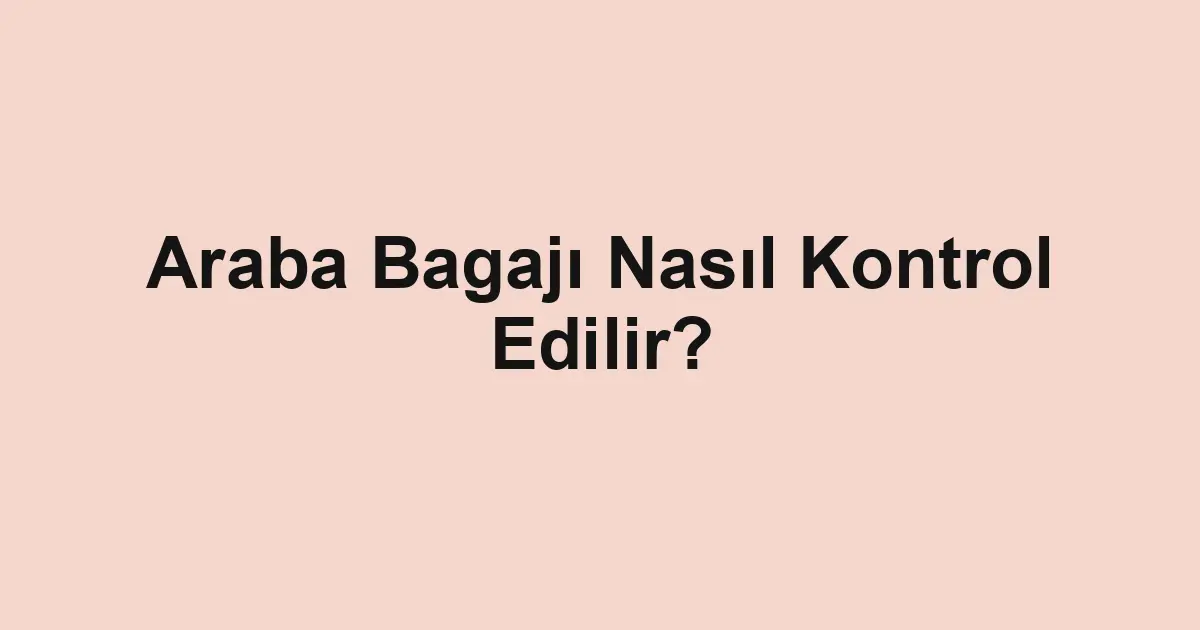 Satılık araba