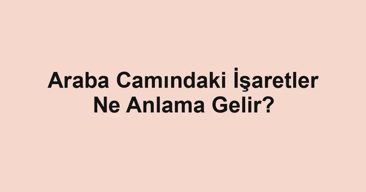Satılık araba