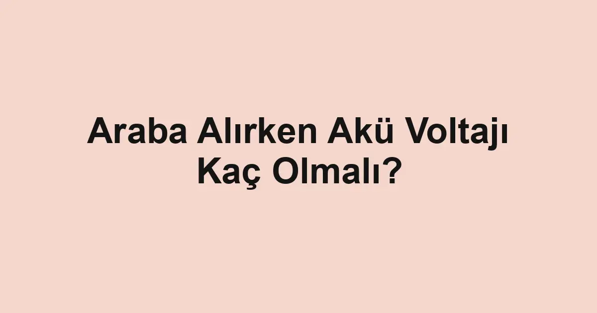 Satılık araba