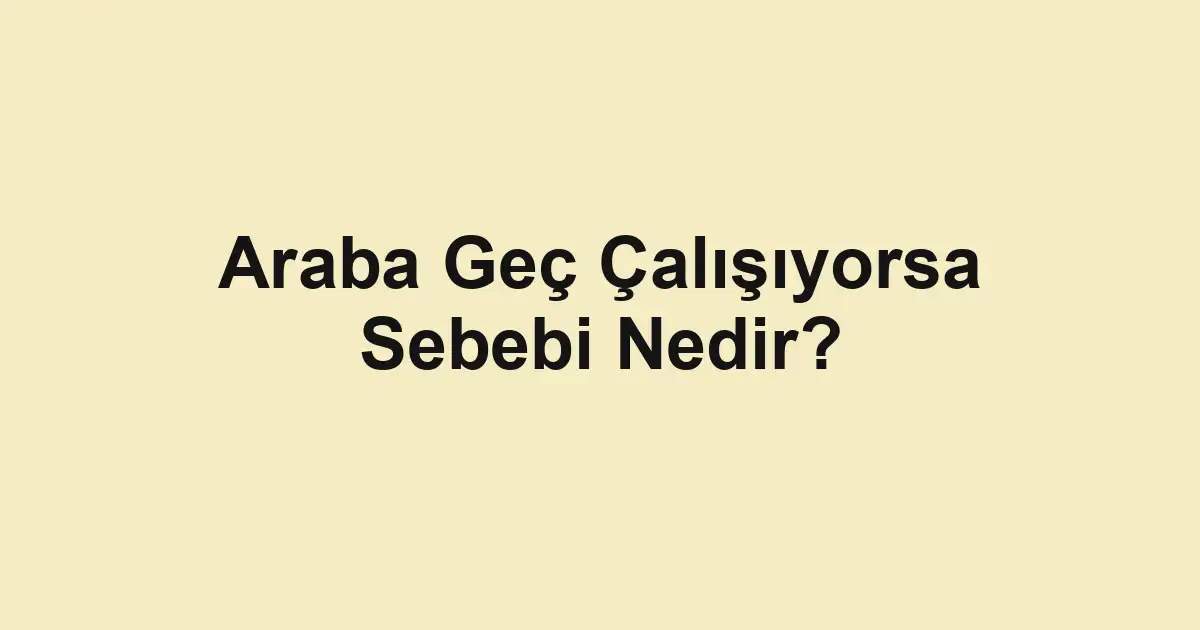 Satılık araba