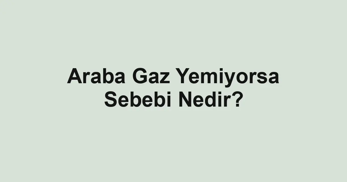 Satılık araba