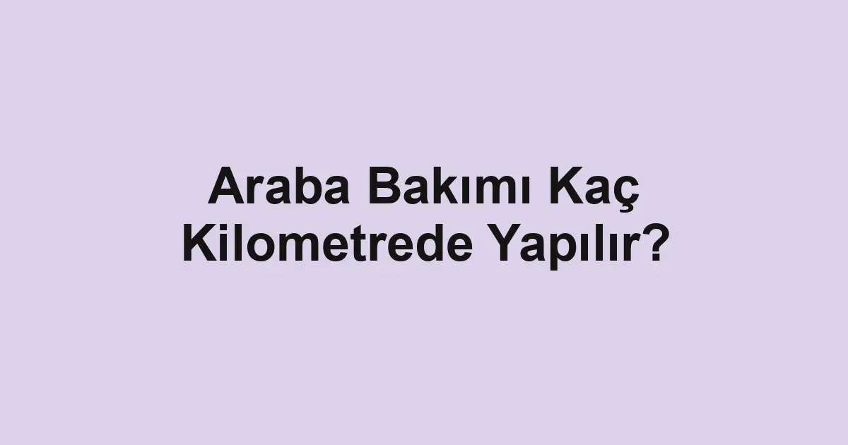Satılık araba