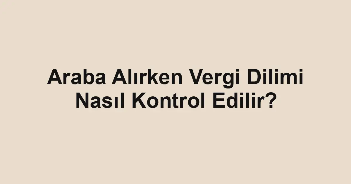Satılık araba