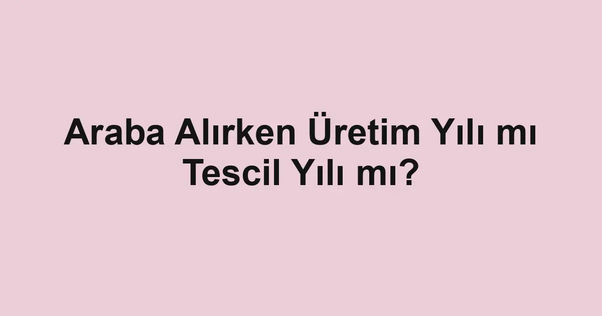 Satılık araba
