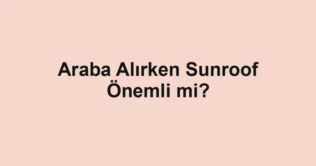 Satılık araba
