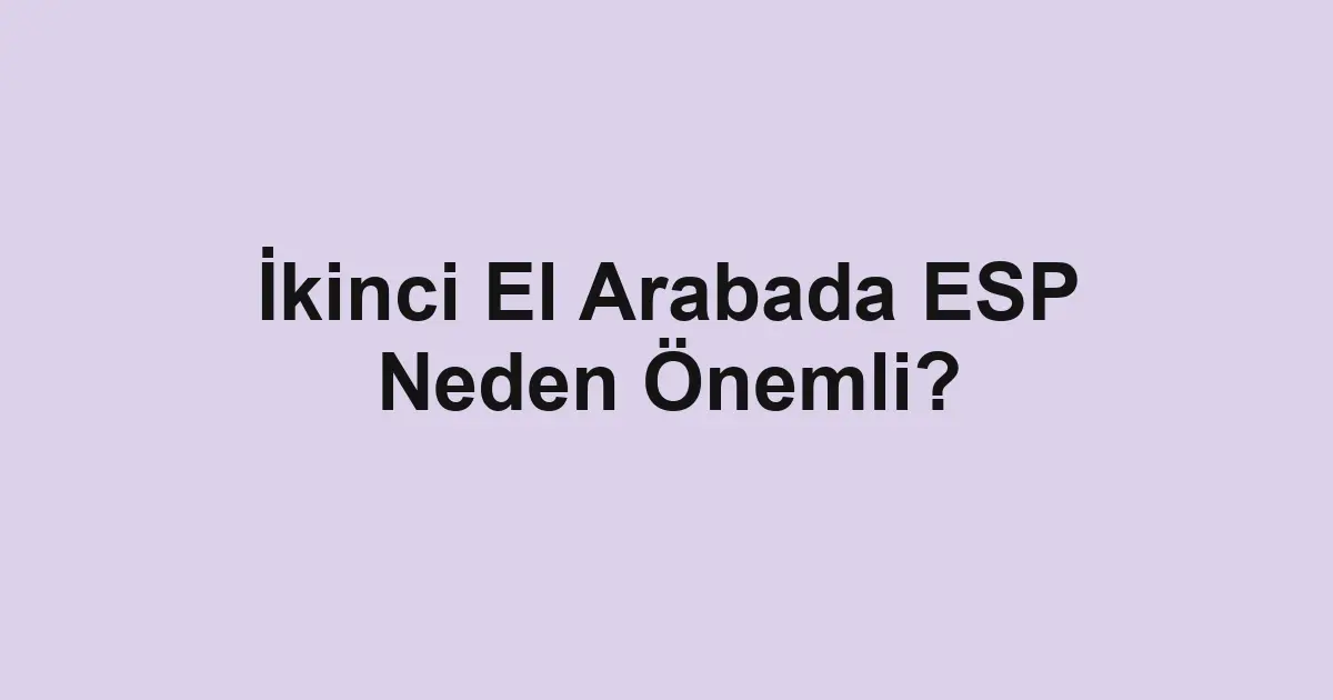 Satılık araba