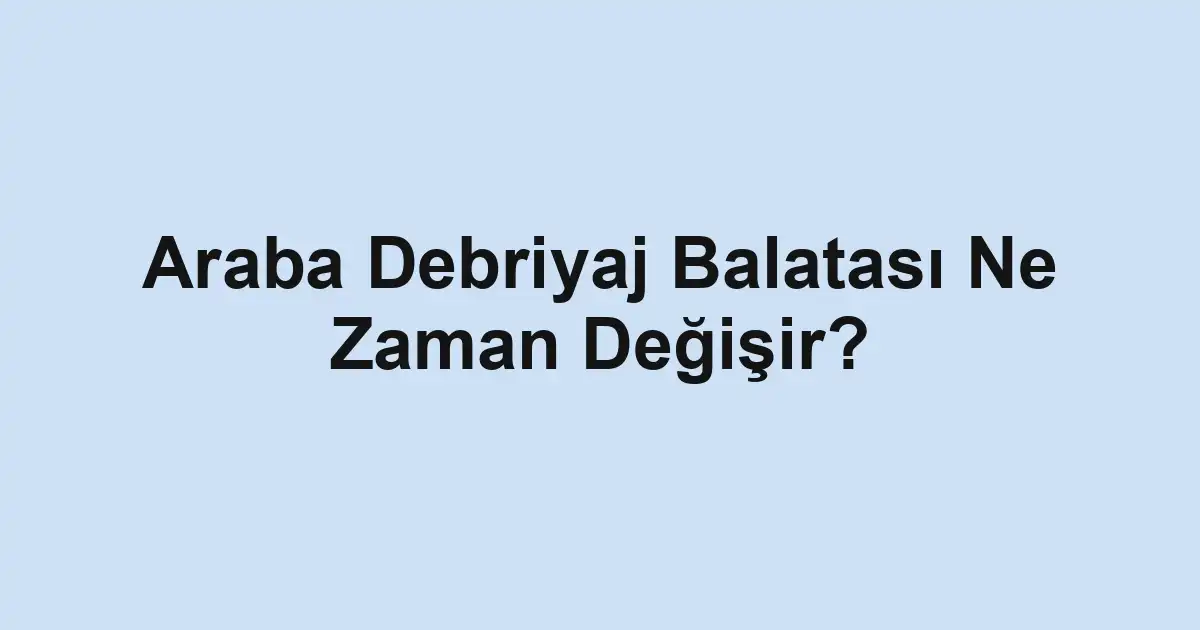 Satılık araba