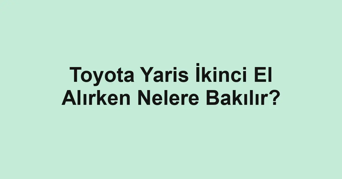 Satılık araba