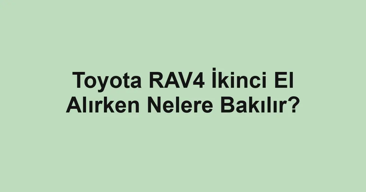 Satılık araba