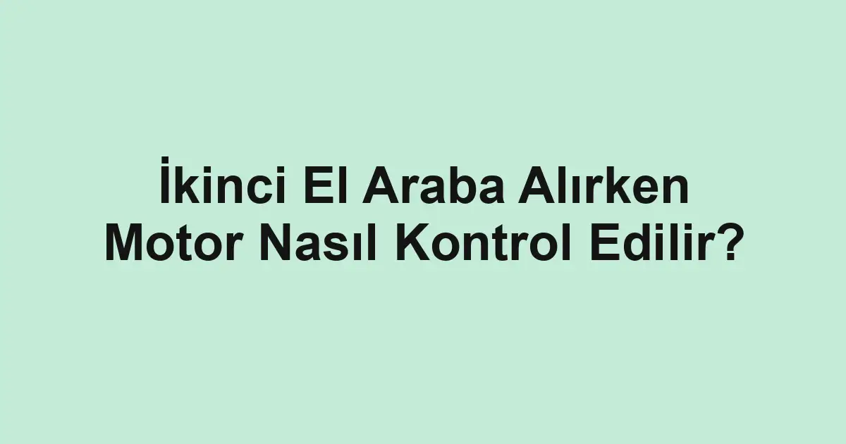 Satılık araba