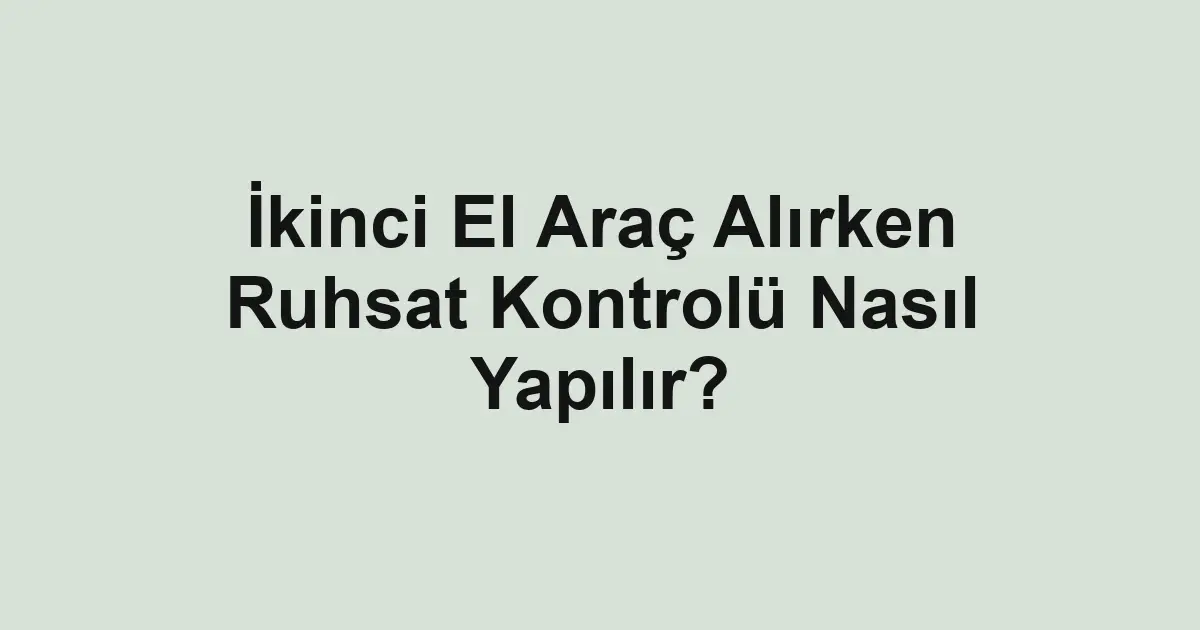 Satılık araba